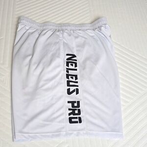 Men's Necleus White Athletic Shorts